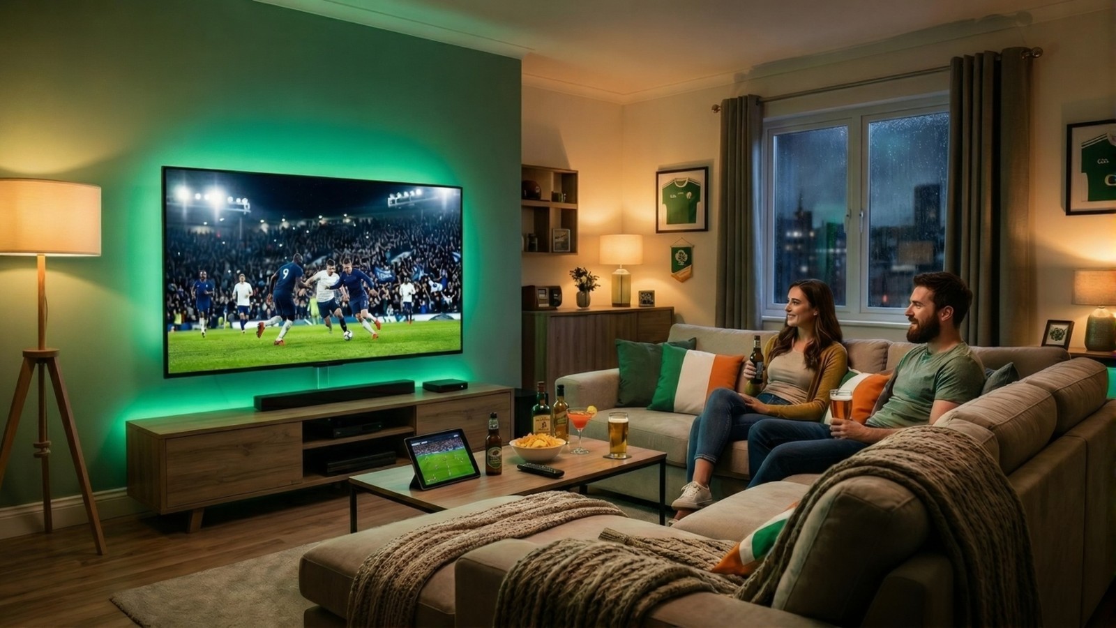 Premier League football live streaming on Emerald Stream IPTV Ireland